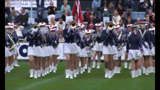 Helsingør Pigegarde  Elsinore Girls Marching Band [upl. by Sotnas]