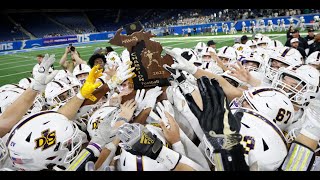 2022 MHSAA D2 Football Finals Warren De La Salle 52 GR Forest Hills Central 13 November 25 2022 [upl. by Elaen]