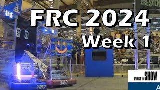 FRC Event Recap 2024 Week 1 [upl. by Ramo]