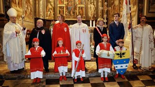 “Il Palio fa la comunità” La celebrazione del Santo Patrono in Basilica a Legnano [upl. by Eiduj]