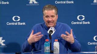 Kentucky HC John Calipari  Auburn Postgame [upl. by Nonnaer278]