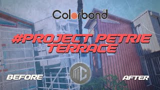 Trimdeck Colorbond Cladding Renovation ProjectPetrieterrace [upl. by Okorih]