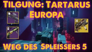 Destiny 2 Tilgung Tartarus Europa Weg des Spleissers 5  Solo unter 10 min Triumph [upl. by Pry]