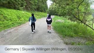 Germany  Willingen 2024  05 Skywalk [upl. by Ahsitaf]