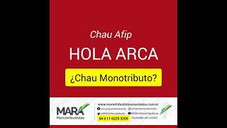 ¿CHAU MONOTRIBUTO [upl. by Drugi]