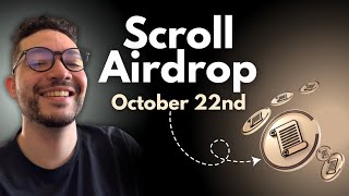 Scroll Airdrop on October 22nd  SCR Review [upl. by Iain406]