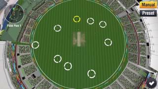 Manual fielding placement on WCC 2 [upl. by Stefan726]