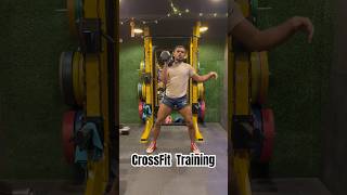 CrossFit Training 💪🏻🦏 crossfit fitness motivation dumbells athlete shorts ytshots [upl. by Nitsud]