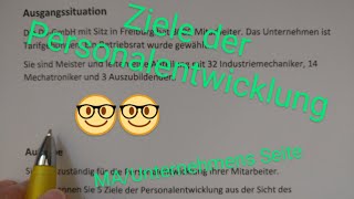 Ziele und Maßnahmen der Personalentwicklung  UnternehmenMitarbeiter  Dave Seller [upl. by Ettie444]