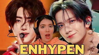 ENHYPEN SWEET VENOM STAGE MIX REACTION I IMMA NEED THEM TO STOP [upl. by Danielle]