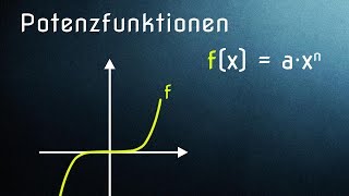 Potenzfunktionen Symmetrie Monotonie DefinitionsmengeWertebereich [upl. by Cutlerr]