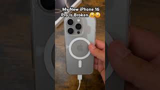 My iPhone 16 Pro Is Broken 😭😭😭 [upl. by Elatnahc]