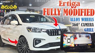 ERTIGA FULLY MODIFIED  CARZOO HYDERABAD [upl. by Ahsayn497]