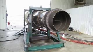 Gas Turbine Water Injection Run [upl. by Aratas]