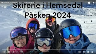 Hemsedal påsken 2024 skiing [upl. by Lanni]