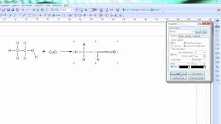 Aufstellen einer Reaktionsgleichung mit Chemsketch [upl. by Oijimer]