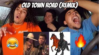 Lil Nas X  Old Town Road feat Billy Ray Cyrus Remix REACTION REVIEW [upl. by Knudson614]