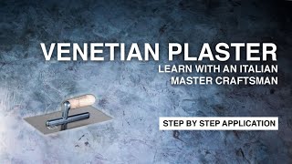 How to Apply Venetian Plaster  Step by step Guide [upl. by Irim]