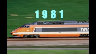 Record de vitesse TGV 1981 [upl. by Casta]