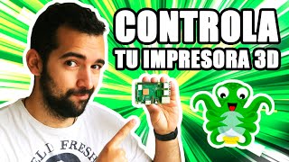 🟢Aprende FÁCIL ►OCTOPRINT  TUTORIAL en 5 PASOS Octoprint español [upl. by Grannie]