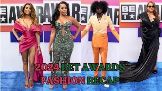 BET AWARDS 2024 Red Carpet Fashion RECAP  A MESS [upl. by Enelyar449]