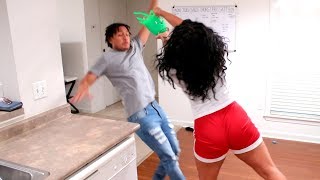 SLIME PRANK ON BOYFRIEND [upl. by Debor]