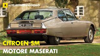 Storia della Citroen SM  Quella col motore MASERATI [upl. by Stevena]