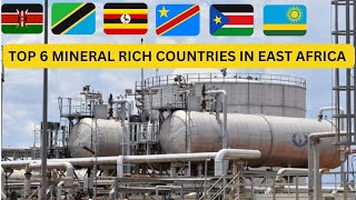 East Africas Top Most MineralRich Countries Kenya vs Tanzania vs Uganda vs DRC [upl. by Aicnetroh]