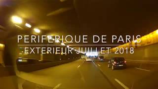 Full circle of Périphérique de paris extérieur juillet 2018 [upl. by Nonna]