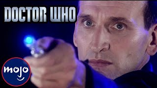 Top 10 Ninth Doctor Christopher Eccleston Moments [upl. by Neros]