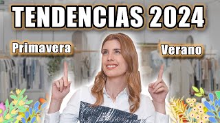 TENDENCIAS Primavera Verano 2024  Tu Asesora de imagen [upl. by Eilerua]