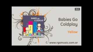 Babies go Coldplay  Yellow [upl. by Idnal83]