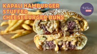 Vergisst normale Burger probiert die gefüllten Cheeseburger  Kapalı HamburgerStuffed Cheeseburger [upl. by Adelaja]