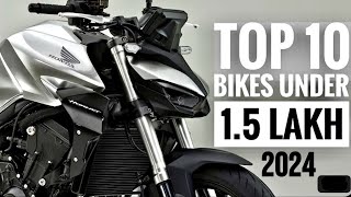 Top 10 Best Bikes Under 150 Lakh OnRoad💥2024 Best Bikes150 Lakh BikesEpic Autos Tamil [upl. by Saiasi]