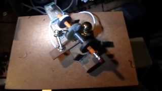 Extreme High Voltage Electrostatic Powered Magnetic Levitation Motor [upl. by Zzahc]