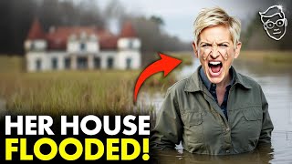 TRUMP CURSE Ellen’s New English Mansion In The UK DESTROYED Immediately After Fleeing America 😬 [upl. by Rett702]