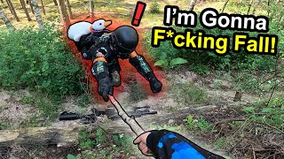 We Had To Act QUICK😨☠️Paintball Funny Moments amp Fails [upl. by Suehtomit783]