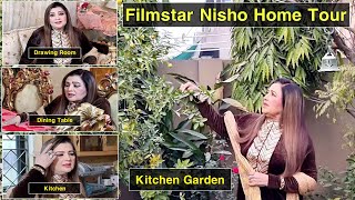 Filmstar Nisho Home Tour  Kitchen Gardan  Drawing Room  Dining Table  Tv Launch [upl. by Myrna]