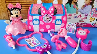 1H Satisfying with Unboxing Disney Minnie Mouse Toys Doctor Play Set Collection Review  ASMR [upl. by Janaya360]