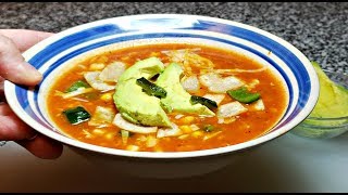 How To Make Tortilla Soup  Chicken Tortilla Soup Recipe [upl. by Eenttirb]