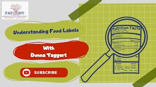 Understanding Food Labels [upl. by Akimad85]