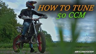 HOW TO TUNE 50CC BIKES  50CCM  TUNING  MiracleMotoCrew [upl. by Aeneus]