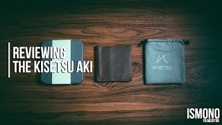 A slim wallet for cards bills AND coins Reviewing the Kisetsu Aki Bifold wallet [upl. by Meuser624]