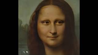 LISA GHERARDINI  LA GIOCONDA  DEEP NOSTALGIA MONA LISA  DE LEONARDO DA VINCI [upl. by Electra]