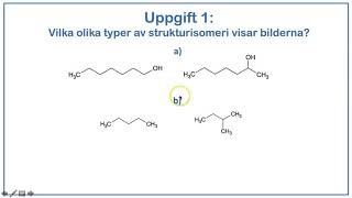 Organiska föreningar del 8  Struktur och stereoisomerer [upl. by Enahs734]