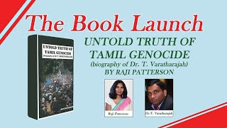 Untold Truth of Tamil Genocide  Book Launch  Roy Ratnavel  November 12 2023 [upl. by Geibel]