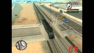 GTA SA  Train Horn Mod Cleo [upl. by Ulick]