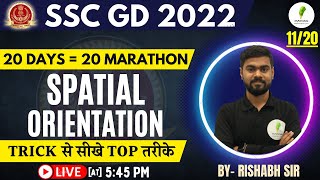 SPATIAL ORIENTATION For SSC GD  20 दिन20 महामैराथॉन  REASONING BY RISHABH SIR [upl. by Ttsepmet]