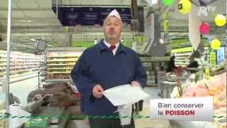 Auchan  Comment conserver le poisson [upl. by Ajani]