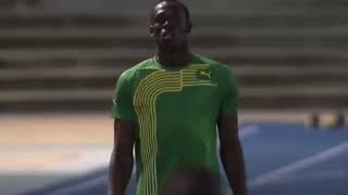 Usain Bolt 100m World Record Warmup 2009 Berlin World Championships [upl. by Oates981]